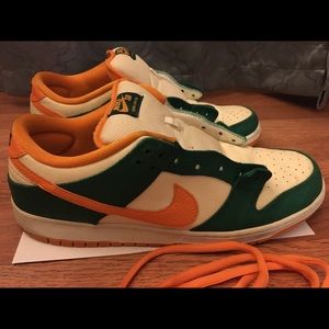 Nike SB Dunk Low Pro Pine Kumquat SZ 12